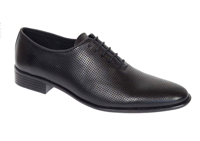 Pantofi barbati eleganti din piele naturala - Model Negru Office GKR35NPF